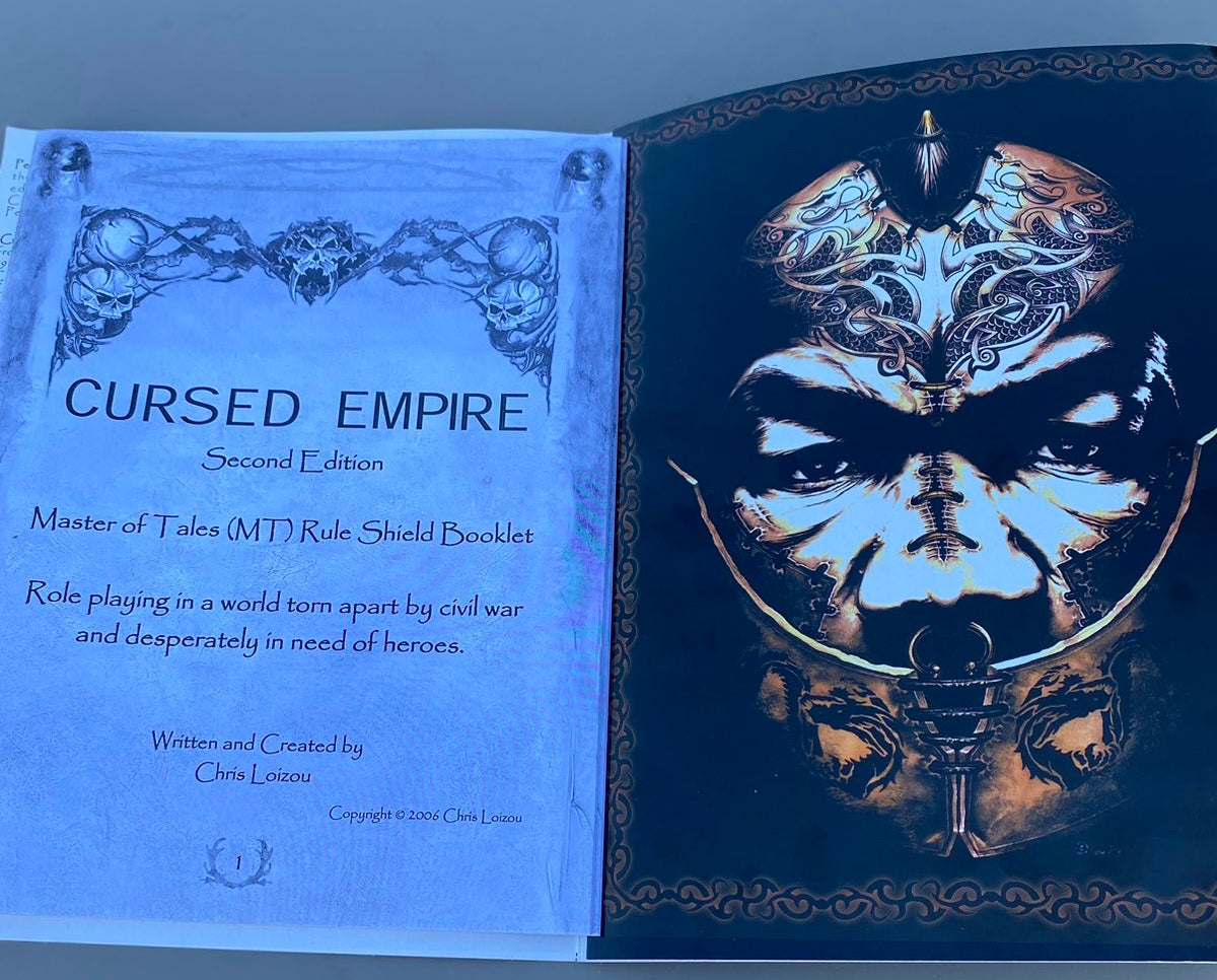 Cursed Empire Master of Tales Ruleshield - Second Edition