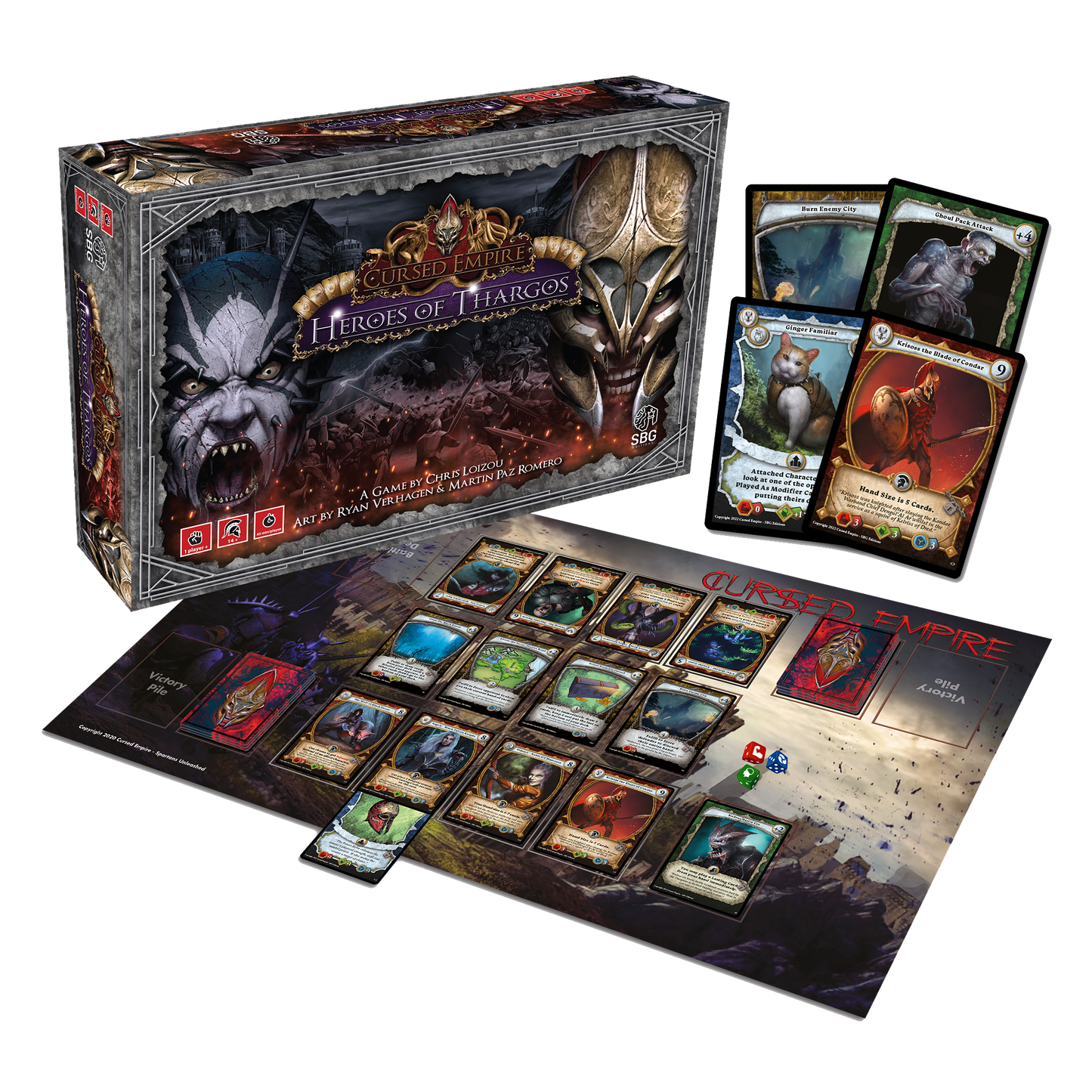 Heroes of Thargos Core Box Set - New Edition - English